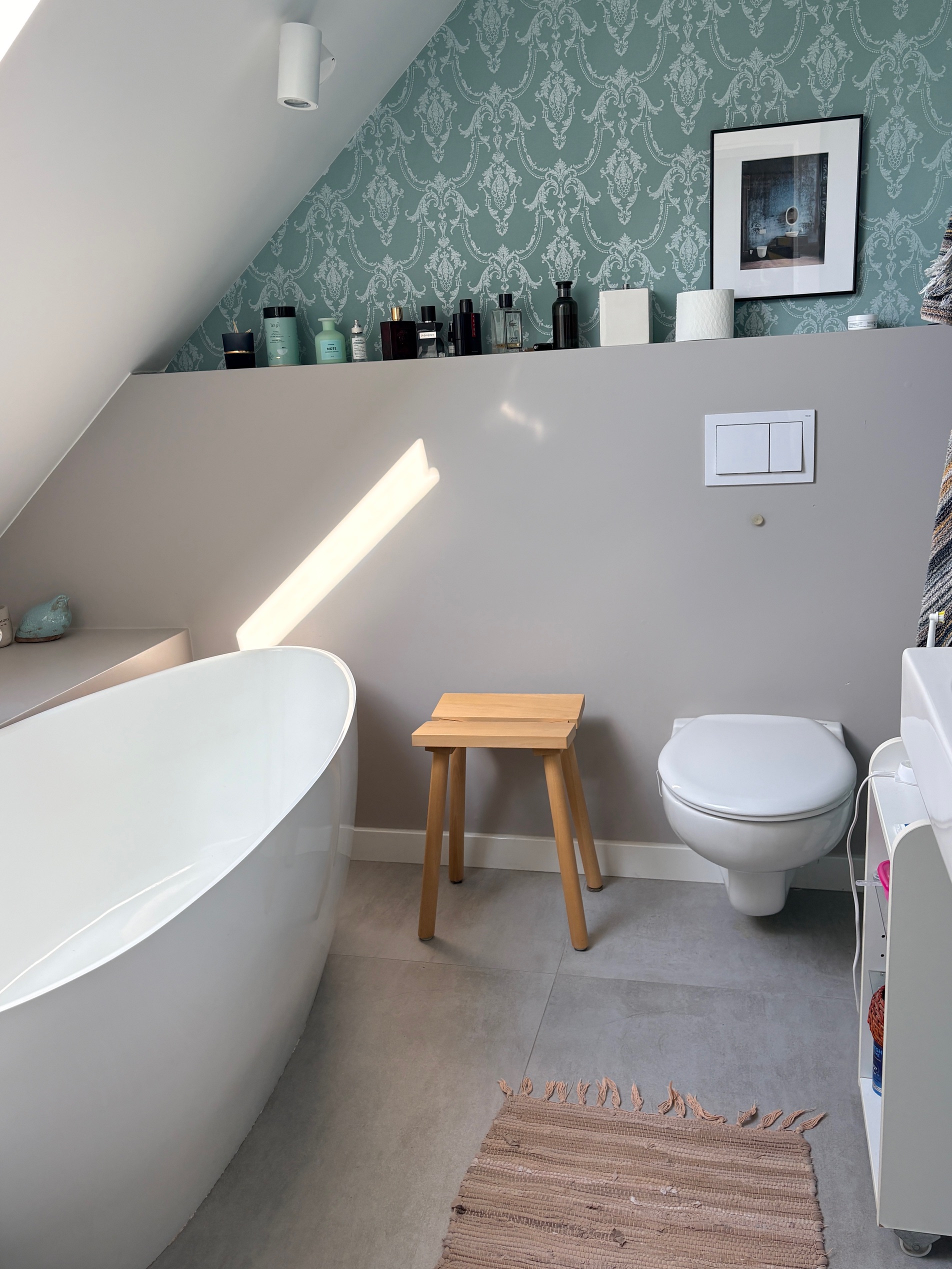 Sypialnia na poddaszu