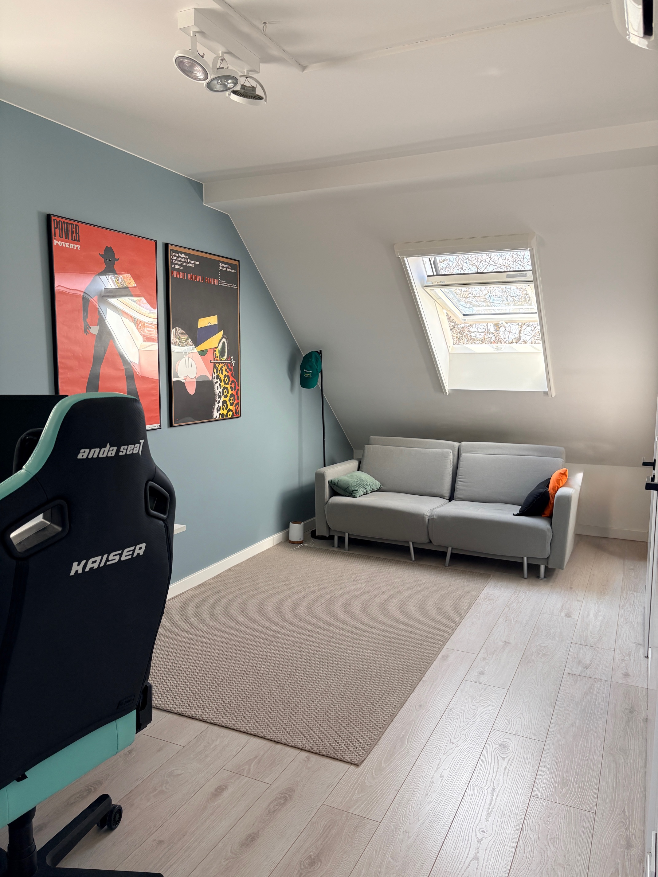 Strefa prywatna na poddaszu